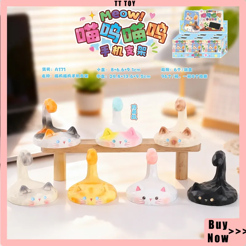 Phone Accessories Blind Box - Suporte de Telefone Hot Cat Pai