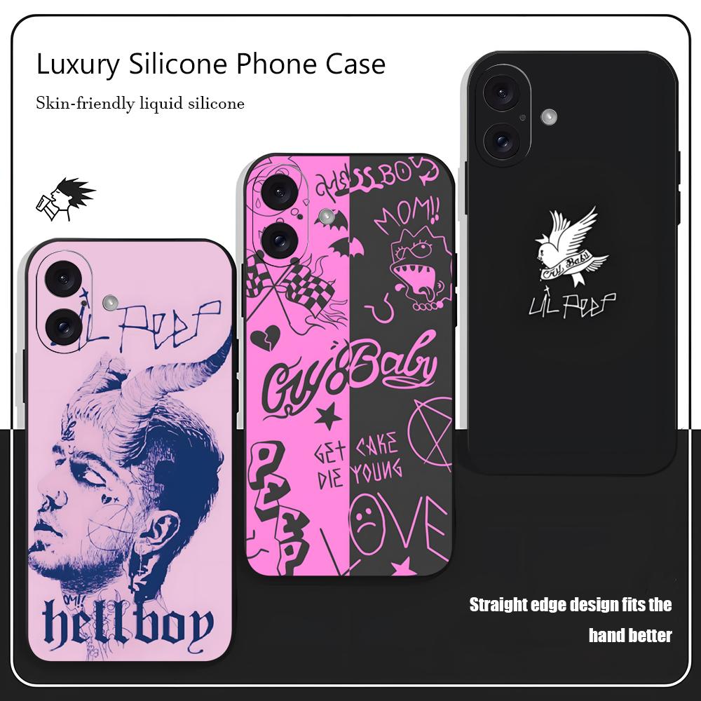 X Phone Accessories - Capa de Celular L-Lil Peep Famoso