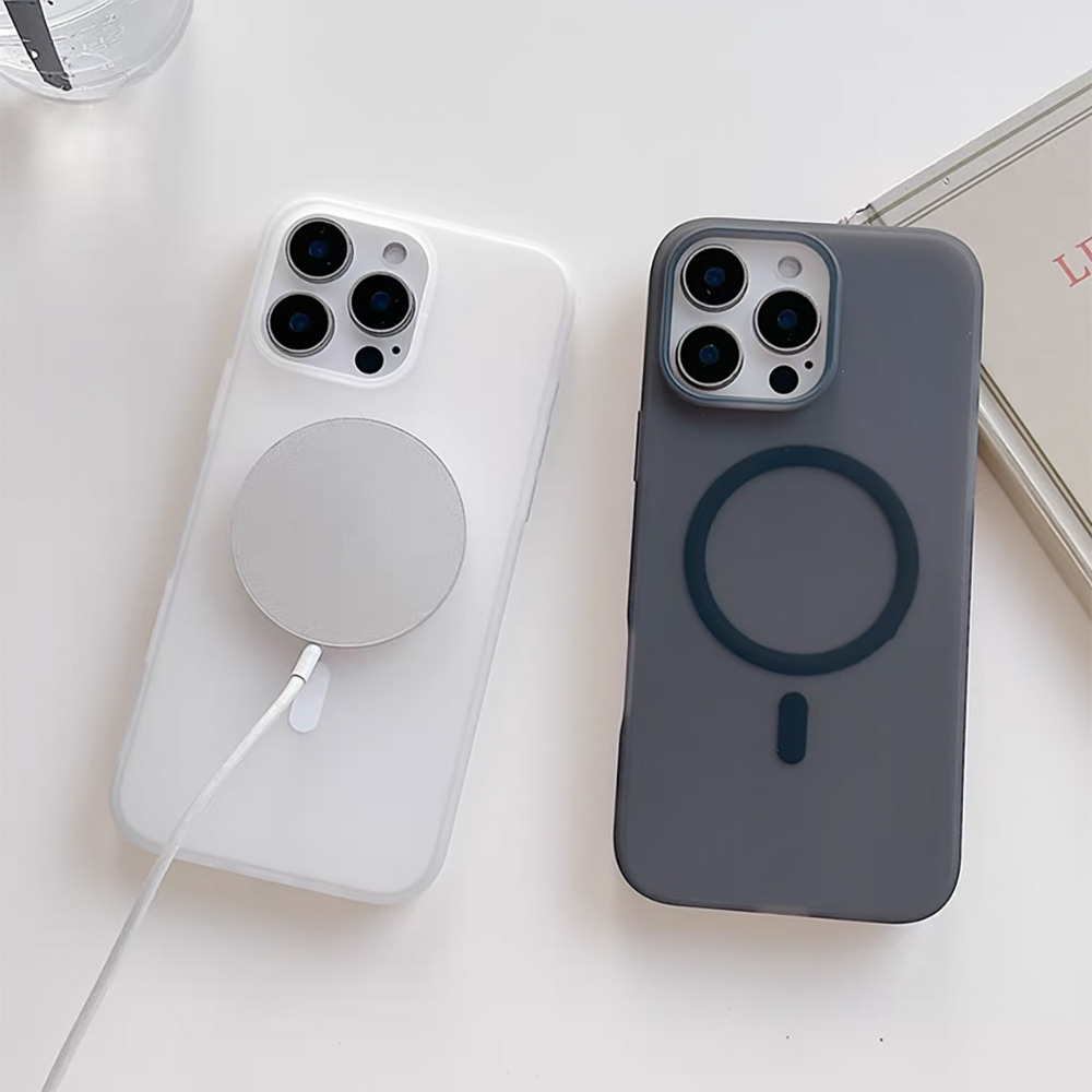 Phone Accessories Popsocket - Capa de Silicone Transparente Magnética Antichoque