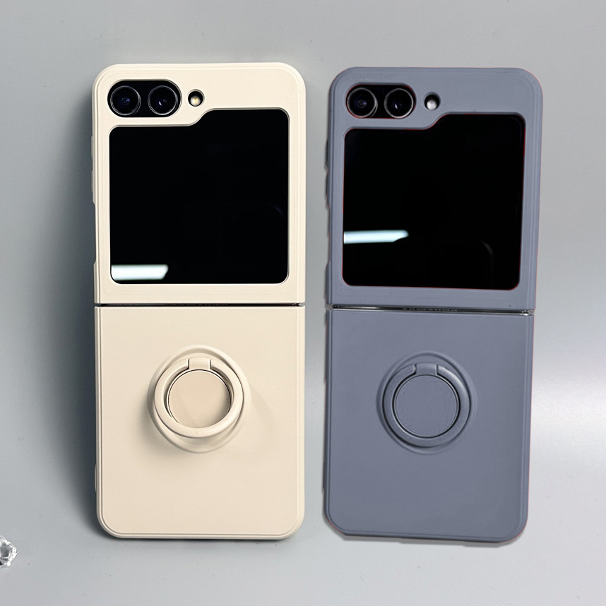 Phone Kickstand Ring - Doce cor silicone líquido magnético caso