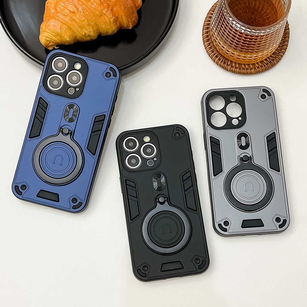 Phone Kickstand Ring - Capa de Telefone com Suporte Magnético