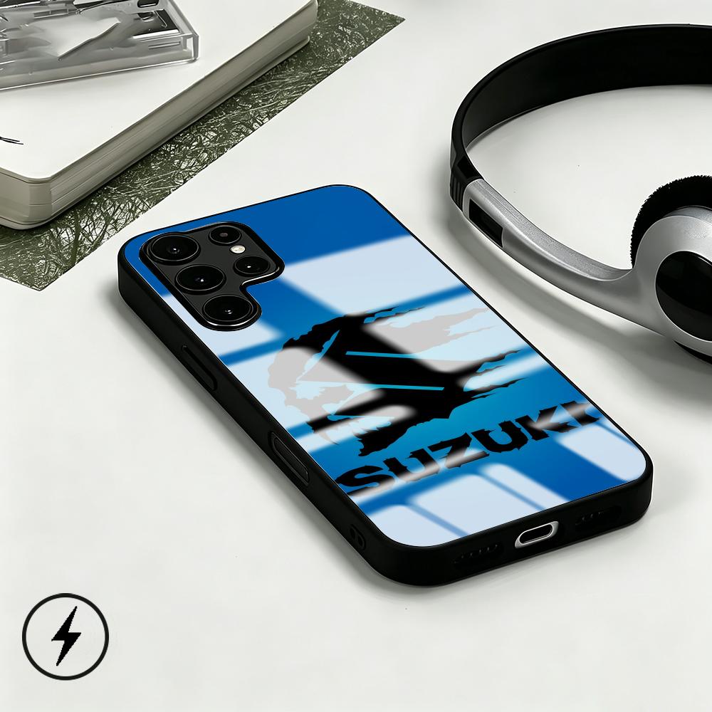 Phone Accessories Logo - Capa de Telefone com Logo Suzuki-Now