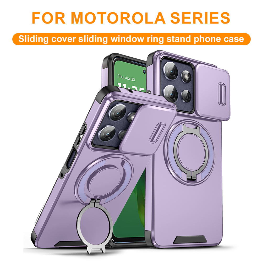 Phone Kickstand Ring - Capa Magnética Resistente para Celular Moto