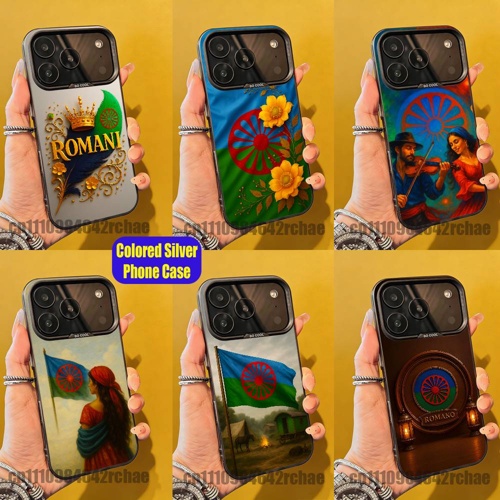 Phone Accessories Logo - Capa de Telefone com Bandeira Romani