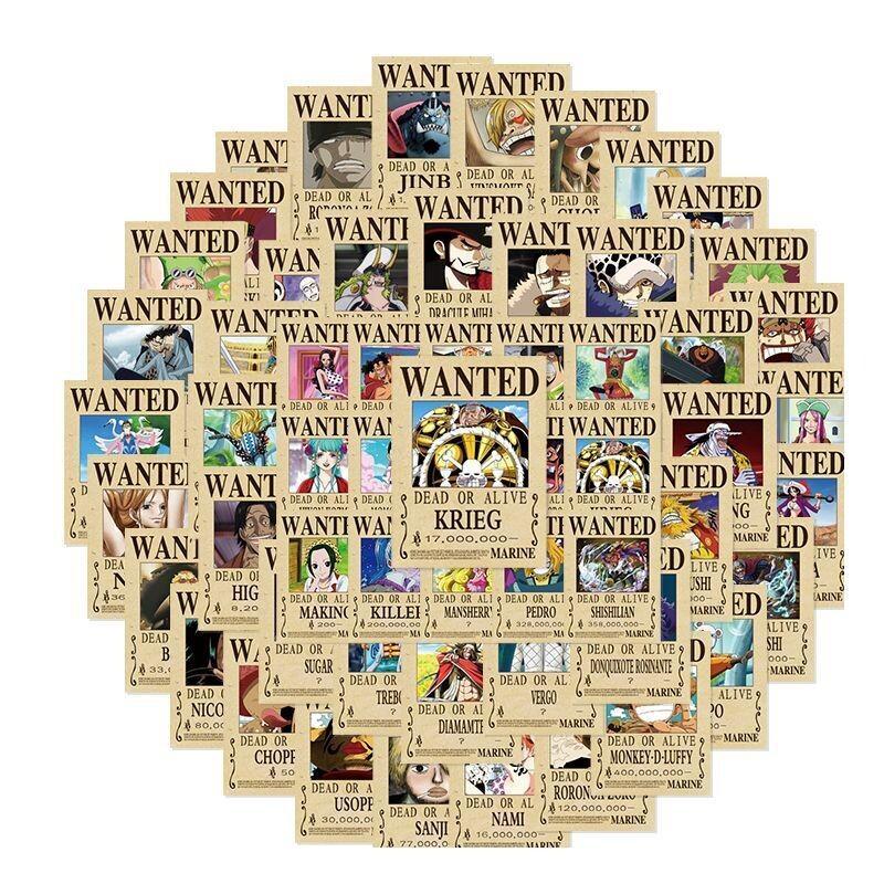 Phone Accessories Poster - Adesivos One Piece 140 Peças: Decalques