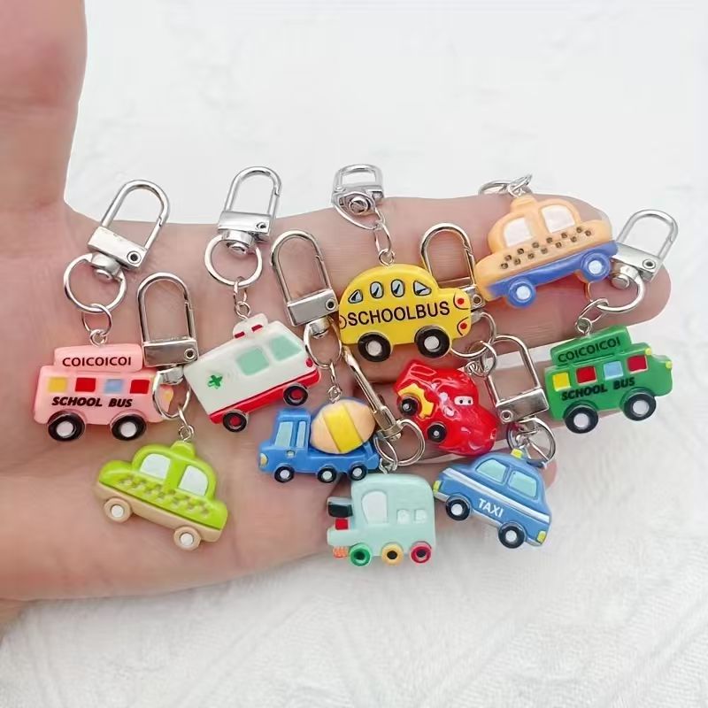 Phone Accessory - 10 peças de chaveiros de resina