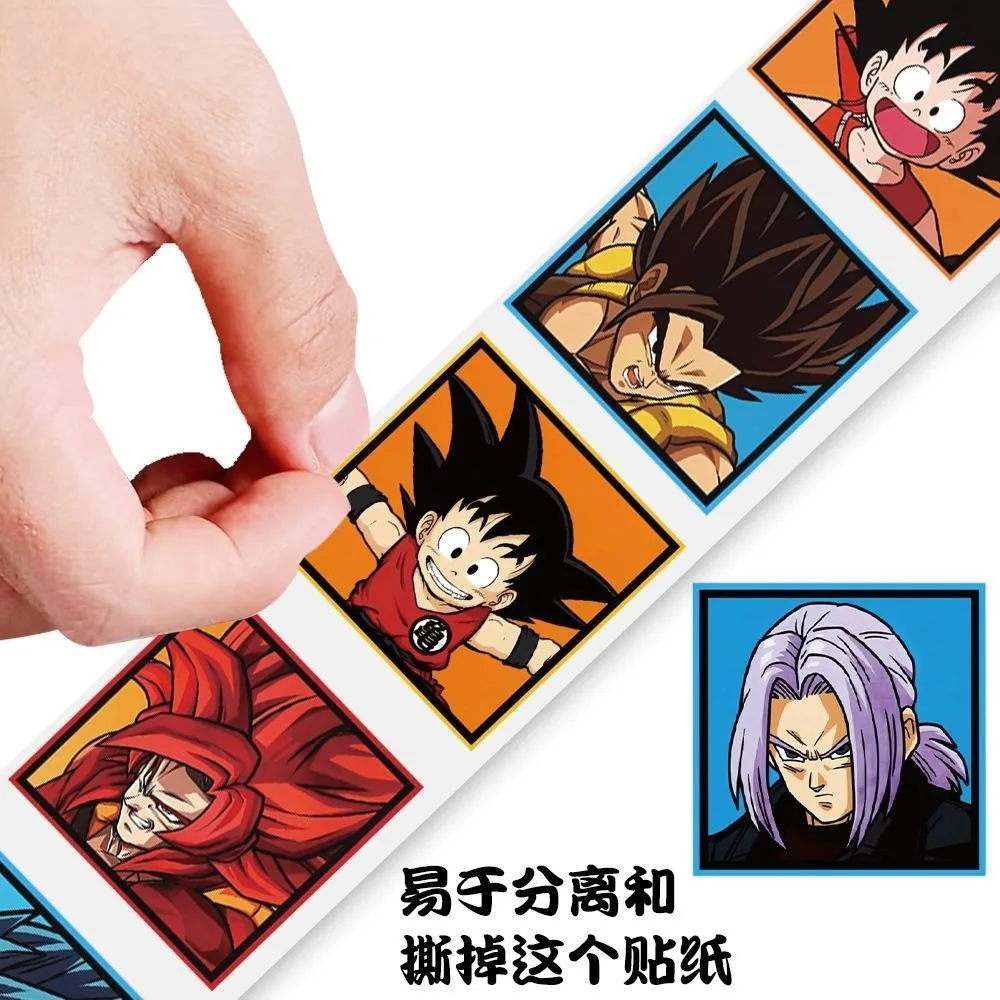Phone Accessories Poster - 500 Adesivos Dragon Ball em Rolo