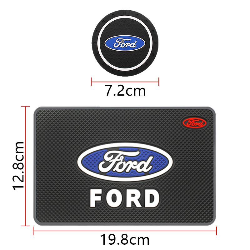 Phone Accessories Logo - Logotipo do carro anti deslizamento almofada