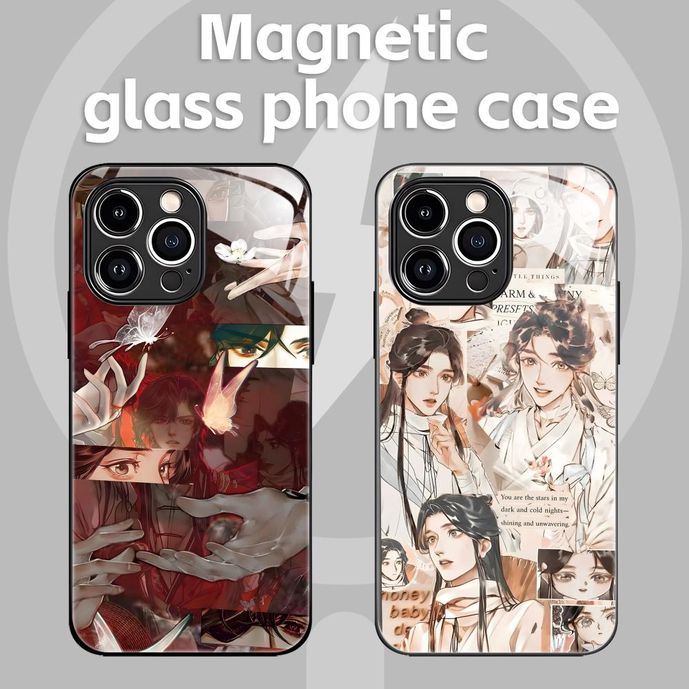 Magnetic Phone Case - Anime quente céu bênção oficial caso