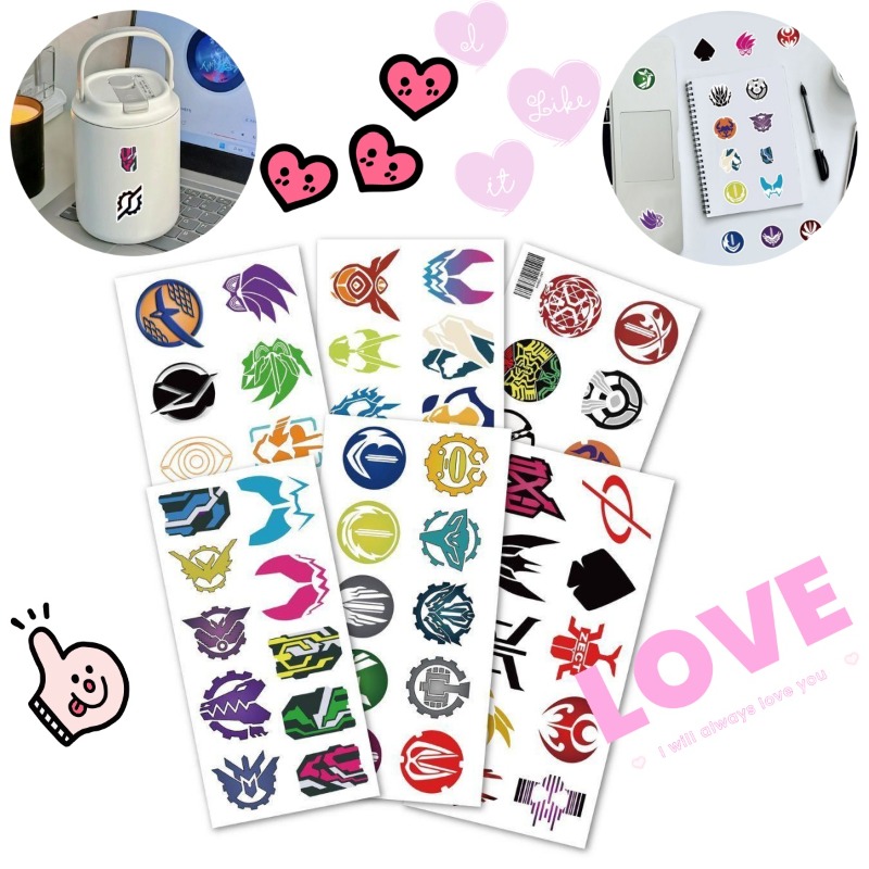 Phone Accessories Logo - 60 Folhas de Adesivos com Logo