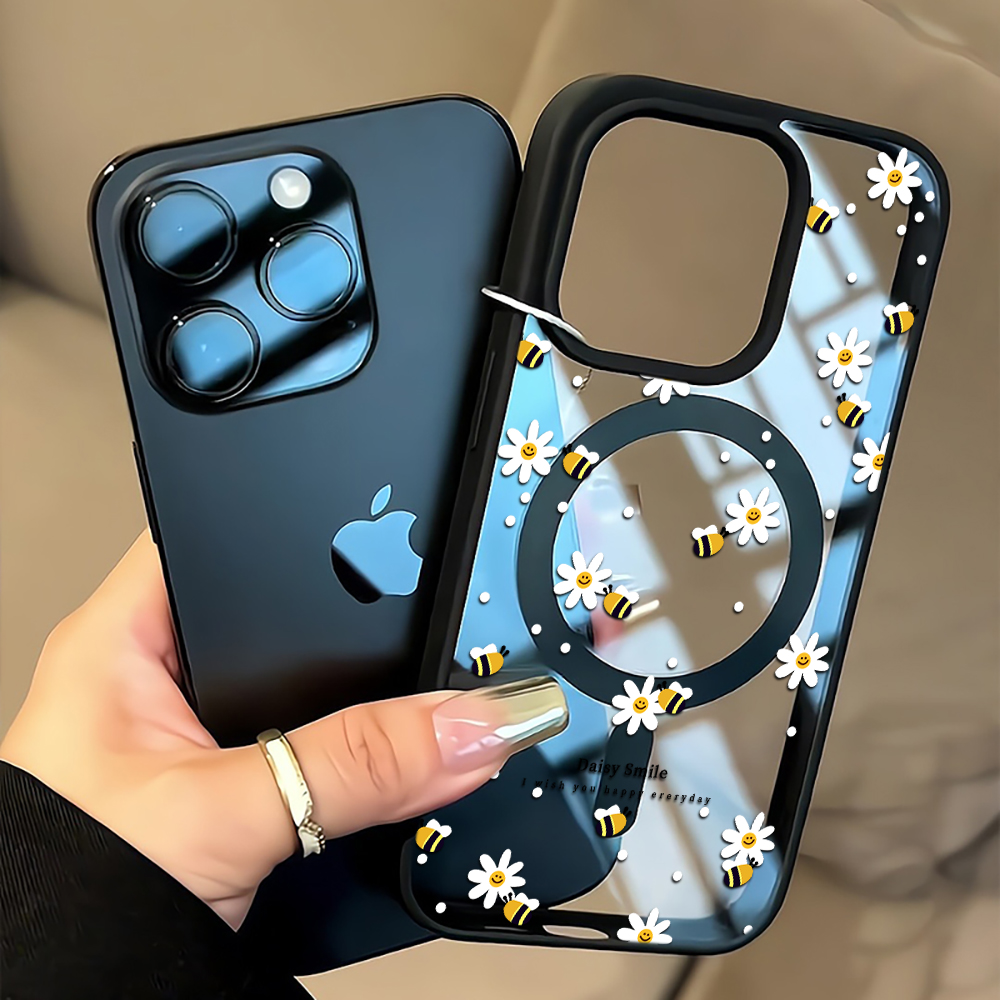 Capa de Telefone Fresh Daisy B - Magnetic Phone Case avaliação e preço