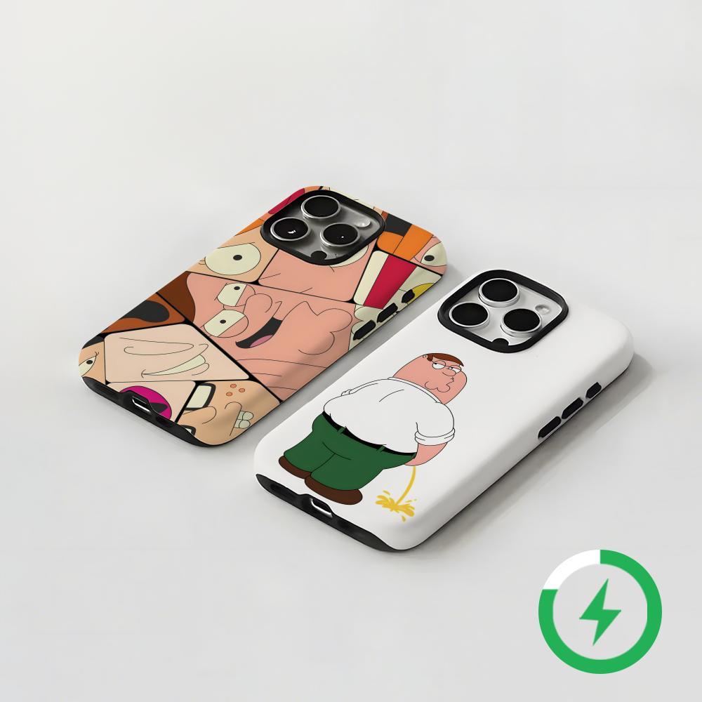 Família cara peter griffin cas - Magnetic Phone Case avaliação e preço