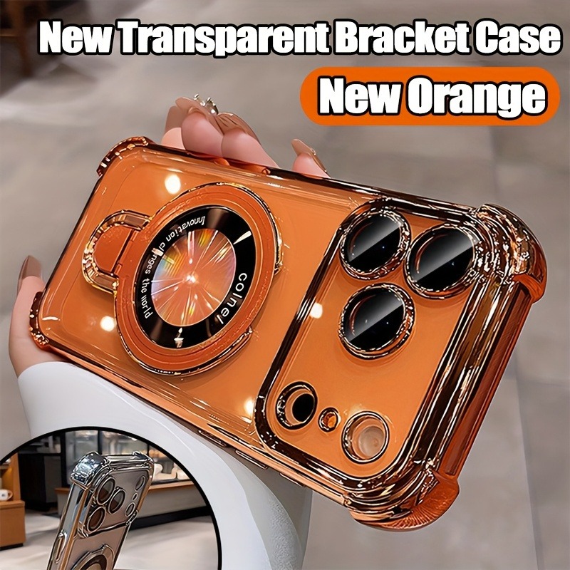 Capa de Telefone Luxuosa Trans - Phone Kickstand Ring avaliação e preço