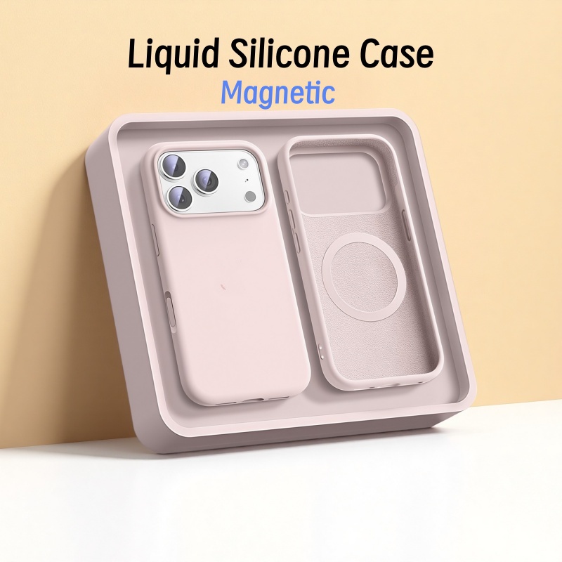 Capa de Silicone Líquido Magné - Phone Accessories Logo avaliação e preço