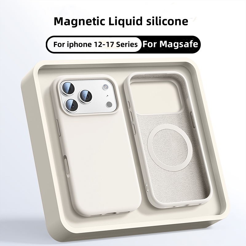 Capa de Silicone Líquido Magné - Phone Accessories Logo avaliação e preço