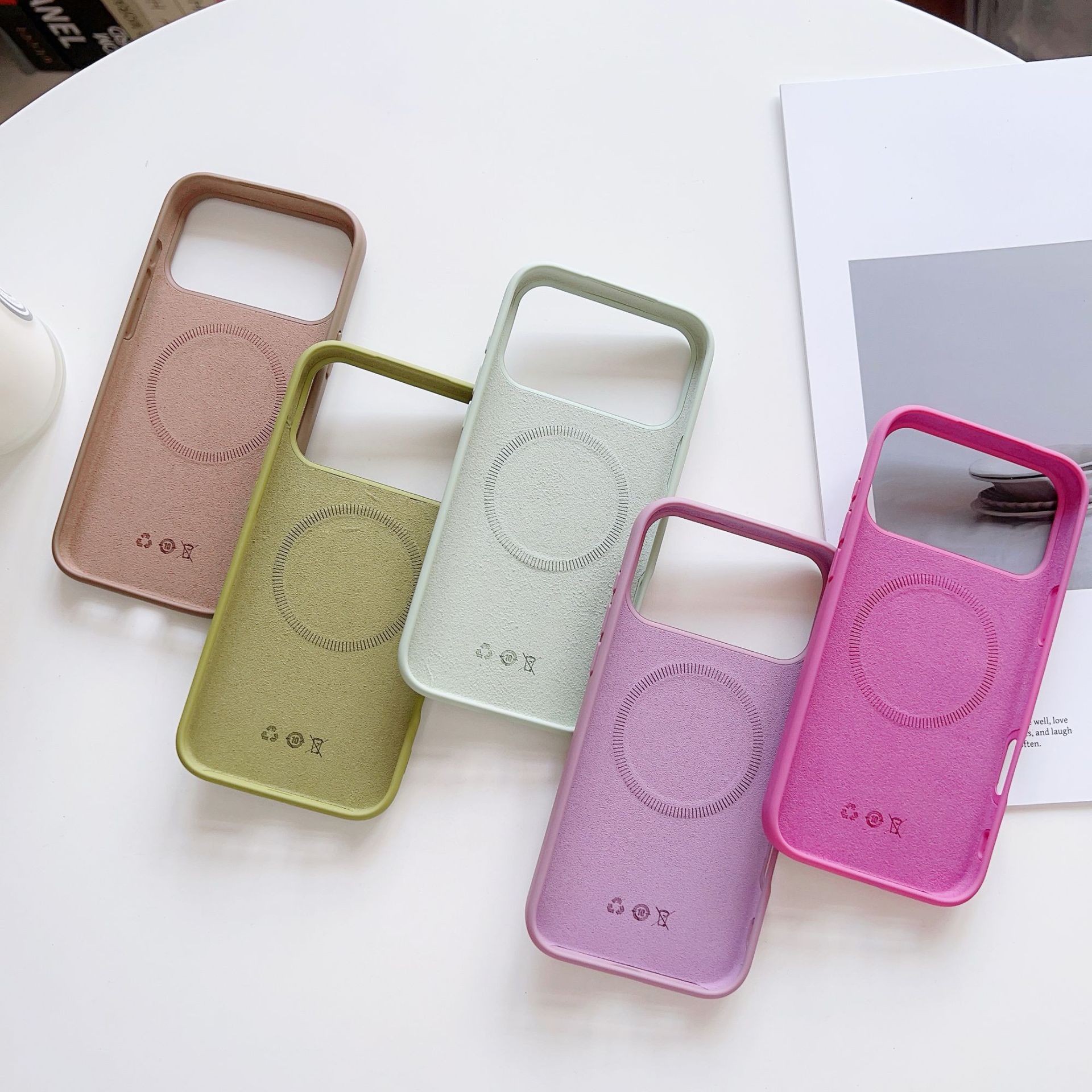 Capa de Silicone Líquido Magné - Phone Accessories Logo avaliação e preço