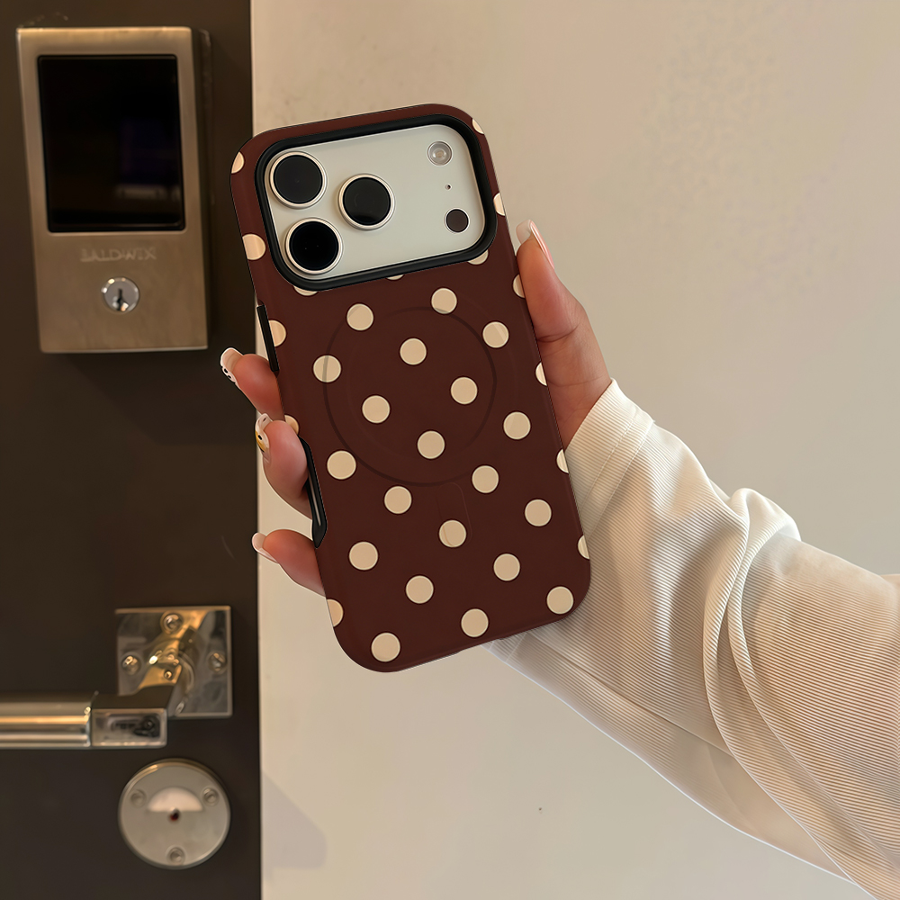 Capa de Celular Marrom Bege co - Magnetic Phone Case avaliação e preço