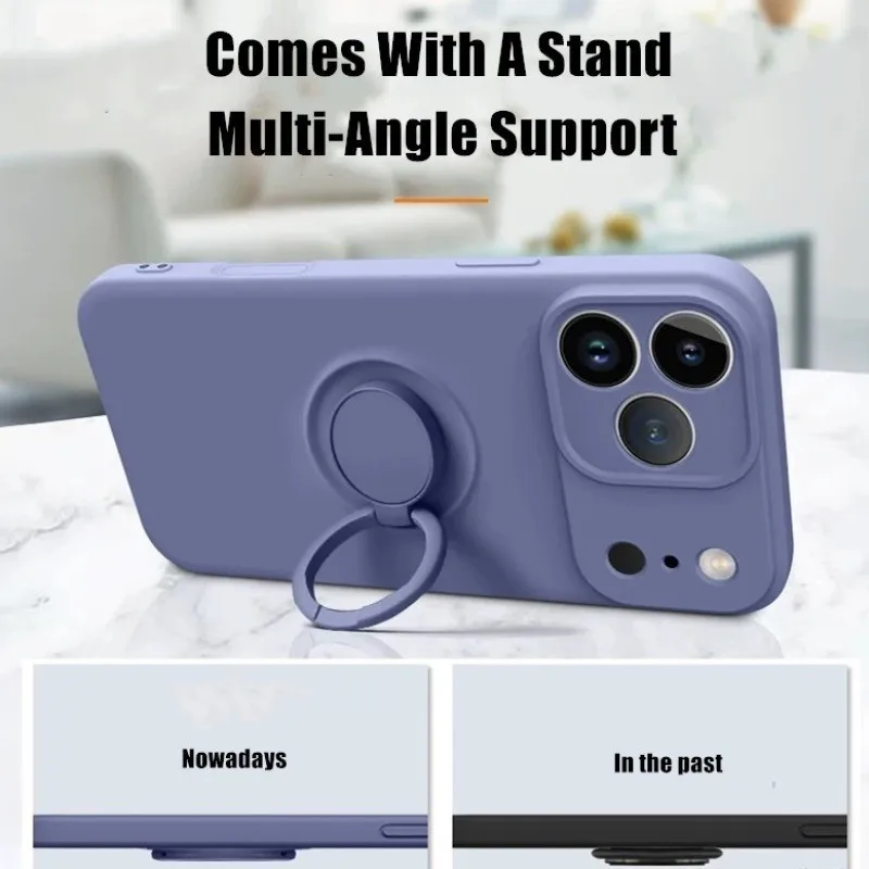 Capa Magnética de Silicone Líq - Phone Accessories Popsocket avaliação e preço