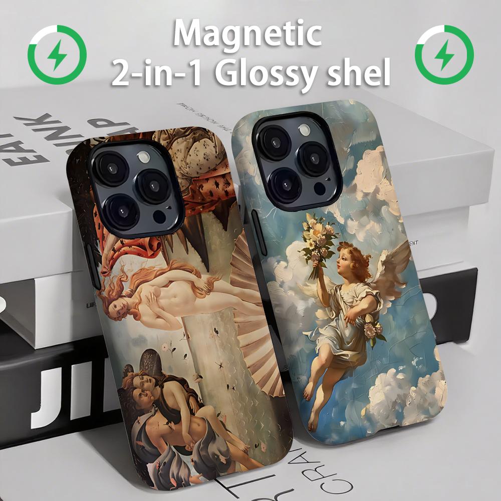 Capa de telefone com pinturas  - Magnetic Phone Case avaliação e preço