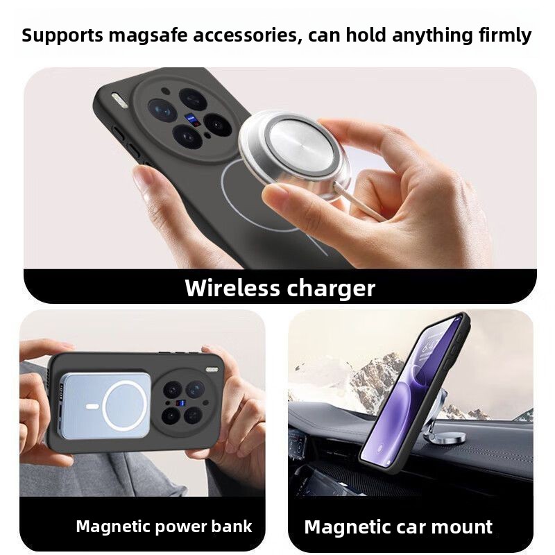 Capa Magnética de Silicone Líq - Phone Accessories Vivo avaliação e preço