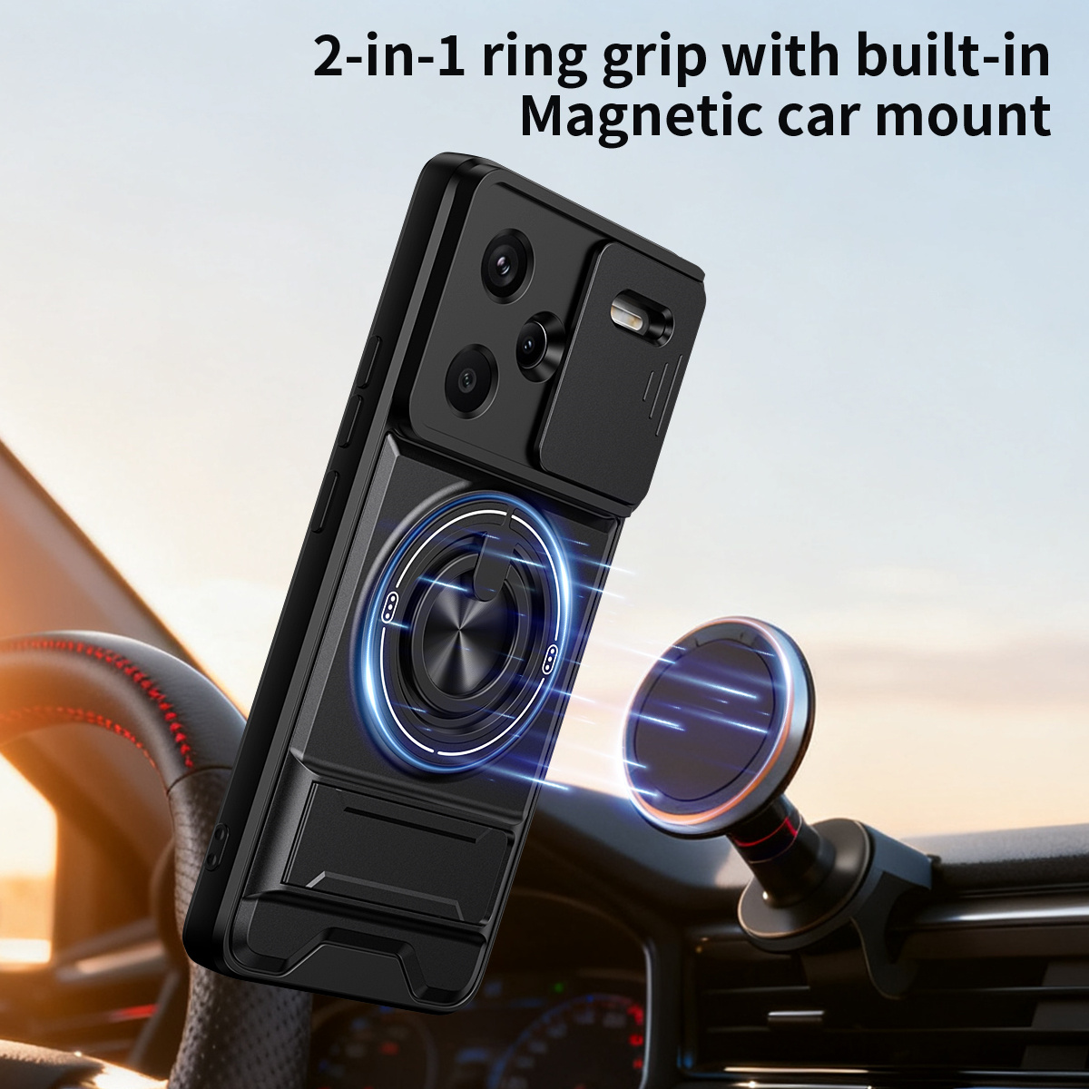 Lente slide câmera caso de tel - Car Mount Phone avaliação e preço