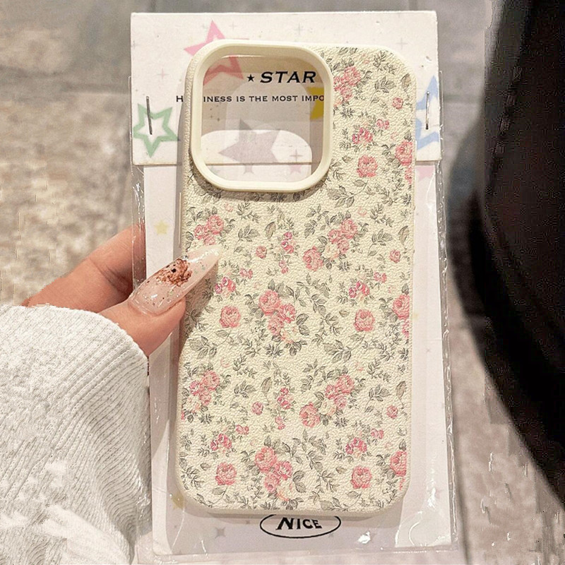 Adorável menina floral branco  - X Phone Accessories avaliação e preço
