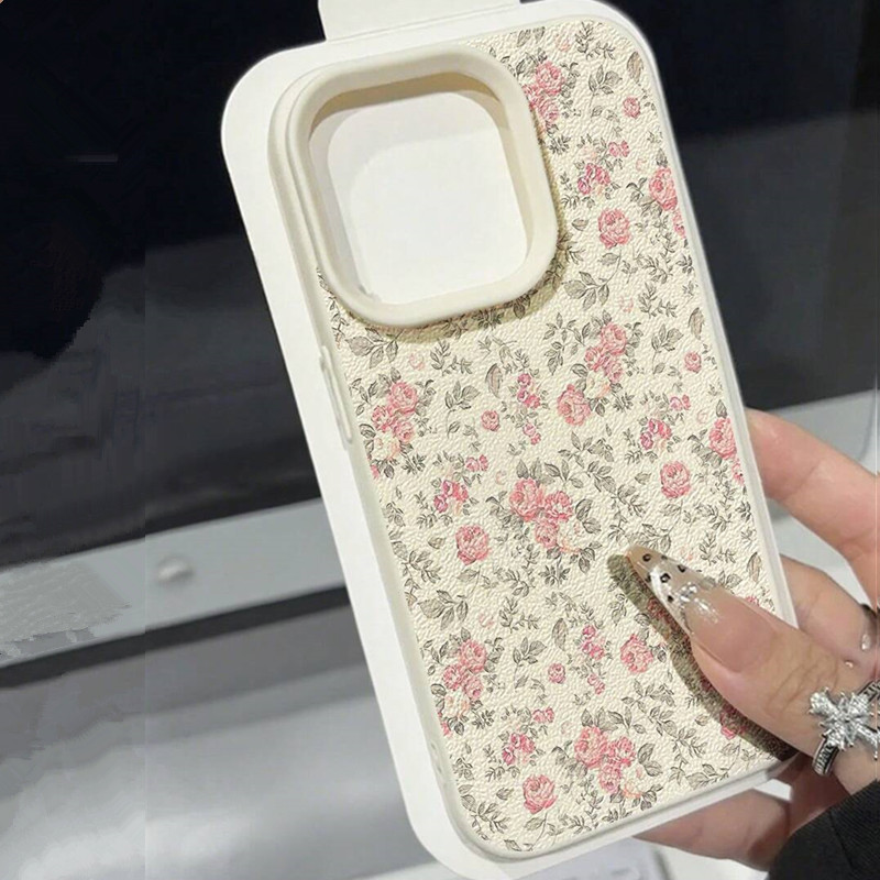 Adorável menina floral branco  - X Phone Accessories avaliação e preço