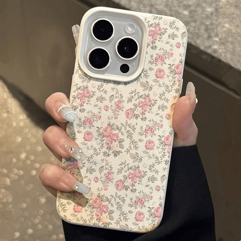 Adorável menina floral branco  - X Phone Accessories avaliação e preço