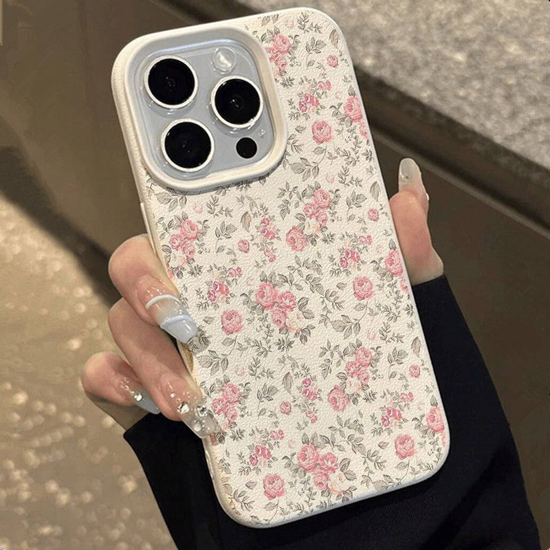 Adorável menina floral branco  - X Phone Accessories avaliação e preço