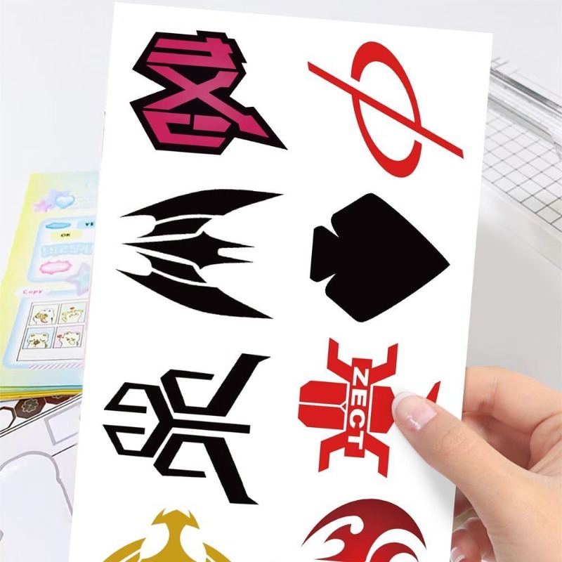 60 Folhas de Adesivos com Logo - Phone Accessories Logo avaliação e preço
